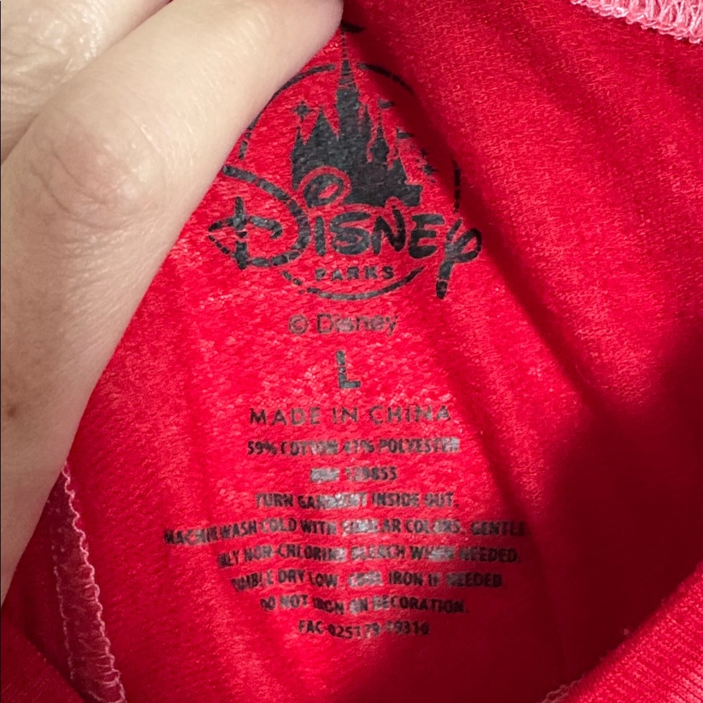 Disney Parks Haunted Mansion Red Jogger Sweat/Sleep Pants - Picture 2 of 6